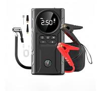 MIOLOE 1000A Jump Start Power Pack with 150PSI Air Compressor, 4-In-1 Portable 12V Car Jump Start Battery Booster, Digital Tyre Inflator, Power Bank, Emergency Light, With Storage Bag (Black)