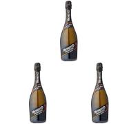 Mionetto Prosecco Spumante DOC Treviso Extra Dry Wine, 75 cl (Pack of 3)