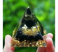 MIONGKI Crystals Stone Orgone Pyramid Energy Generator Natural Amethyst Peridot Reiki Chakra Meditation Tool Room Decor