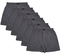 MioRalini 6 Men's Cotton Boxer, Model: Button Fly Set 01, 4X Large (16.0 in)