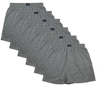 MioRalini 6 Men's Cotton Boxer, Model: Button Fly Set 06, X Large (13.5 in)