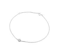 MIORE bracelet 9 kt 375 white gold with brilliant cut diamonds 0.10 ct