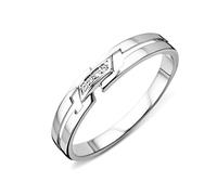 Miore MY004R White Gold Ring white, Size R 1/2