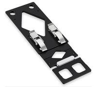 Miosugo 90° Right Angle Guide Rail, Face Milling Device, CNC Machined Rail Saw Angle, High-Quality Guide Rail for Precise Woodworking (Black)