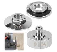 Miosugo X-LOCK Adapter to M14, Compatible with XLOCK Angle Grinder Cutting Discs, Flange Nut, Quick Release Nut for Angle Grinder