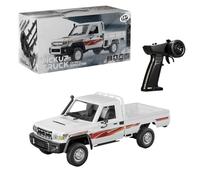 Mious 1/14 Scale 2.4G Full-Proportional RC Pickup Truck with Independent Suspension and Adjustable Gear Settings (RTR Version/White)