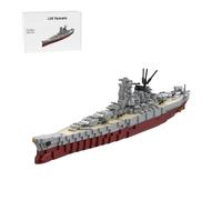 Mious 1/470 Scale Japanese WWII Battleship Building Kit, British Rodney Battleship Building Block, Collection for Military Enthusiasts and Adults (1910 Pieces)