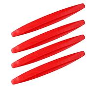 MiOYOOW 4PCS Car Anti Collision Bumper, Universal Bumper Protector, Front Back Corner Bumper Guard for Cars SUVs Pickup Trucks, Red