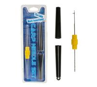 MiOYOOW Bait Needle Kit, Detachable Double-Ended Pen Like Bait Threader Tool for Soft Plastic Lures, Fishing Rigs
