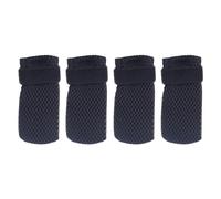 MiOYOOW Cat Boots, 4 PCS Adjustable Anti Scratch Cat Foot Covers Breathable Mesh Cat Claw Shoes for Pet Bathing and Nail Trimming S/M/L/XL