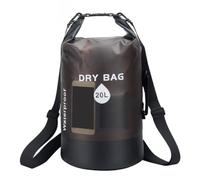 MiOYOOW Dry Bag, 10/20L Waterproof Dry Backpack Portable Roll Top Sack Bags for Kayaking Boating Canoeing Camping Swimming