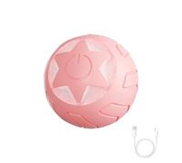 MiOYOOW Interactive Cat Ball,2 Modes Automatic Rolling Ball USB Cat Sense Moving Ball with LED Light for Flat & Smooth Floor Indoors