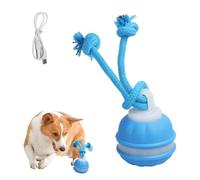 MiOYOOW Interactive Dog Toy, Electric Dog Rolling Ball with Squeaky Sound, 3 Modes, Motion Activated Automatic Moving Pet Toy for Puppy