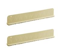 MiOYOOW Kitchen Sink Guards, 2PCS Silicone Water Retaining Boards with 50 Suction Cups Raised Sink Edge for Kitchen Bathroom Countertop