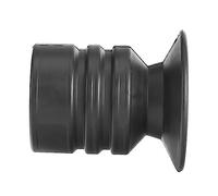MiOYOOW Optics Eyepiece Protector, Rubber Eye Recoil Cover Protector Flexible Scope Lens Extender Cover for Airsoft Rifle Scope Telescope
