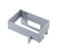 MiOYOOW Over The Cabinet Trash Bag Holder, Foldable Garbage Bag Holder, Hanging Waste Bin for Kitchen Cabinets Doors