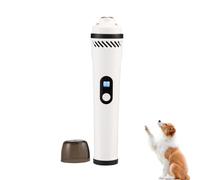 MiOYOOW Pet Claw Grinder, Electric Dog Nail Trimmer with 3 LED Lights & LCD Battery Display, Low Noise Pet Paws Grooming Tool for Cats Dogs