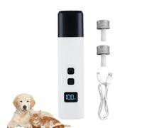 MiOYOOW Pet Clipper, 2-Speed 3-Mode Electric Pet Nail Trimmer with LED Display & Lighting for Small Medium Large Dogs Cats
