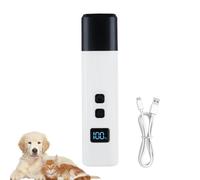 MiOYOOW Pet Clipper, 2-Speed 3-Mode Electric Pet Nail Trimmer with LED Display & Lighting for Small Medium Large Dogs Cats