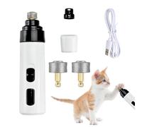 MiOYOOW Pet Clipper, LED Quiet Protable Electric Pet Nail Trimmer with 3 Modes for Small Medium Large Dogs Cats