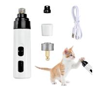 MiOYOOW Pet Clipper, LED Quiet Protable Electric Pet Nail Trimmer with 3 Modes for Small Medium Large Dogs Cats
