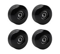 MiOYOOW Skateboard Wheels, 4PCS 95A Hardness Wheels with Bearings Wear Resistant 52MM Skateboard Wheels for Easy Gliding