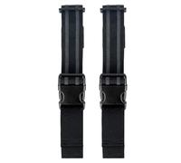 MiOYOOW Sport Leg Strap, 2PCS Adjustable Nylon Thigh Straps Highly Elastic Thigh Belt with Quick Release Buckle for Hiking Hunting