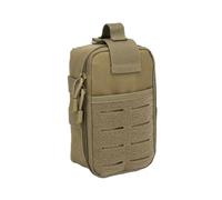 MiOYOOW Tactical Admin Pouch, Waterproof Molle Bag with Elastic Clips, Waist Belt Pack for Outdoor Hiking Camping