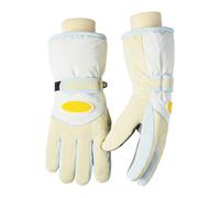 MiOYOOW Winter Waterproof Gloves, Anti-slip Windproof Thickened Warm Gloves with Anti-loss Clip for Skiing Cycling Outdoor Sports