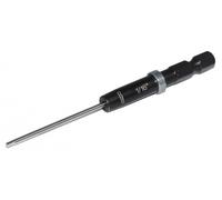 MIP 1/16" Standard RC 1/4" Hex Bit 9201S - Hex Head Allen Wrench Drill Tools and Tool Bits for Screwdrivers, Electric Screwguns, and Power Drills for RC Cars - Made in USA