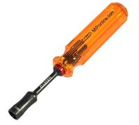 MIP 9805 8.0mm Metric Hex Nut Driver RC Tool - Precision Grip Hex Screwdriver with Deep Socket for RC Car Repair, Made 100% in USA