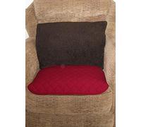 MIP Absorbent Chair Pad 54cms x 58cms, 21"x22",Velour (Wine)