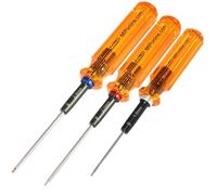 MIP Gen 2 Metric Hex Driver Wrench Set, MIP9602, 1.5mm, 2.0mm & 2.5mm, Powder Coated, Mechanical