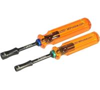 MIP 9603 5.5mm 7.0mm Metric Hex Nut Driver RC Tool Kit - Precision Grip Hex Screwdriver with Deep Socket for RC Car Repair, Made 100% in USA