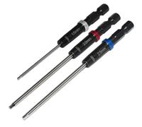 MIP Metric (3) Speed Tip Hex Driver Wrench Set Gen 2, 1.5mm, 2.0mm, & 2.5mm