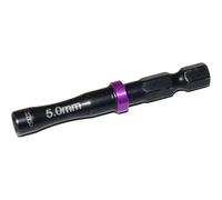 MIP Nut Driver 1/4" Drive Bit Speed Tip For Small Drills for Traxxas Arrma Axial Losi Redcat RC Quadcopter Helicopter FPV Racing Drone Models (5.0mm)