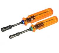 MIP 9603 5.5mm 7.0mm Metric Hex Nut Driver RC Tool Kit - Precision Grip Hex Screwdriver with Deep Socket for RC Car Repair, Made 100% in USA