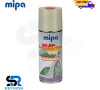 2x MIPA 2K EP- Spray BEIGE 2K Epoxy Primer Filler Grundierfiller 400ml Hardener