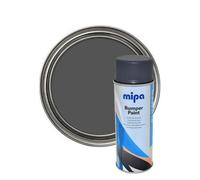 Mipa Bumper Spray Grey 400Ml - Textured Coating For Plastics