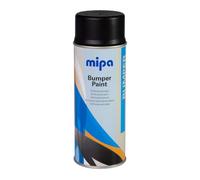 Mipa Bumper Spray Paint Black (400ml) Fast Drying Highly Elastic Paint for Plastic Surfaces