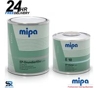 MIPA EP EPOXY PRIMER Grundierfiller 2K GREY + EP FAST HARDENER E10 - 1.5L KIT