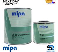 MIPA EP EPOXY PRIMER Grundierfiller 2K GREY + EP FAST HARDENER E10 - 1.5L KIT