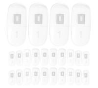 Mipcase 100 Pcs Flexible Joint Practice Nail Tips for Manicure Training on Mechanical Hand Model Nail Art Polish Display Sticks