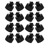 Mipcase 100pcs Black Plastic Push Pull Water Bottle Caps Hand Pull Replacement Lids Leakproof Sports Bottle Tops for Liquid Storage and Craft Containers