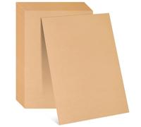 Mipcase 100pcs Brown Kraft Cardstock Paper 150gsm A4 Size with Smooth Surface, Safe for Use, for Invitations and Scrapbooking Crafts