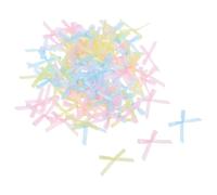 Mipcase 100pcs Mini Ribbon Bows Satin Bows Nylon Craft for Handmade Crafts and Favor Wrapping Decoration
