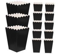 Mipcase 100Pcs Popcorn Boxes Safe Cardboard Snack Containers Parties and Events Lightweight Paper Popcorn Containers for Popcorn Candy and Biscuits