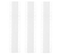 Mipcase 100pcs PVC Self-Adhesive Hanging Hooks Round Hole 20x40mm, Sticky Display Tabs for Retail Merchandise, Home Storage and Organization Utility Hooks