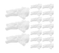 Mipcase 100pcs Resin Angel Miniatures Flatback Charms for DIY Jewelry Making Christmas Embellishments Lightweight Guardian Cupid Sculpture Ornaments for Crafting Accessories