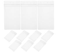 Mipcase 10Pcs Card Protector Student Id Card Cover 4.52X2.55X0.04In Soft PVC Prevents Deformation Visibility for Academic Settings